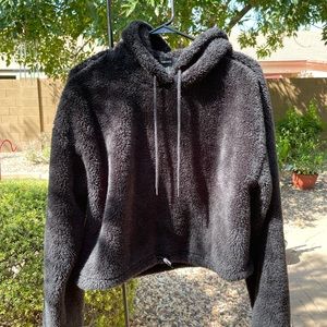 Black Forever 21 over-the-head super comfy sweater